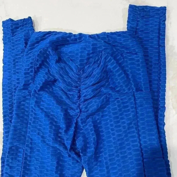 Ellie & Kate Scrunch Butt High Waisted Activewear Leggings Textured Womens Small - Picture 10 of 10